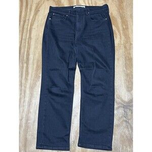 AYR Denim Straight Comfort Stretch Jeans Black Men 31 @N5